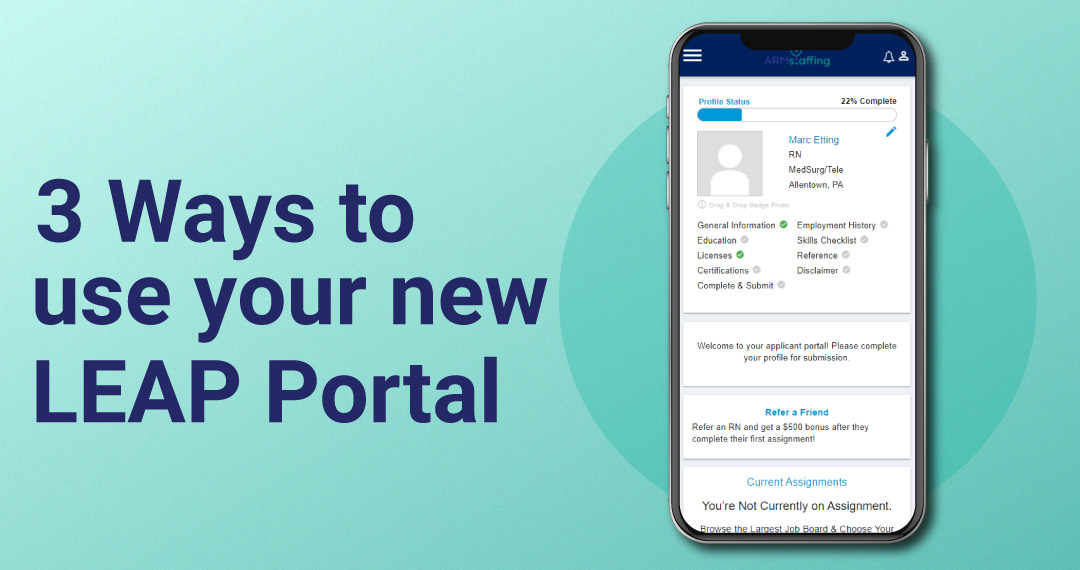 3 Ways to use your new LEAP Portal