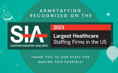 SIA Recognizes ARMStaffing as One of the Largest Healthcare Staffing Firms in U.S.