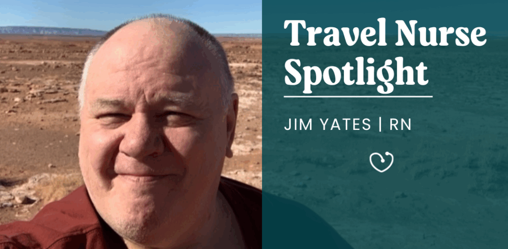 ARMS Travel Nurse, Jim Yates