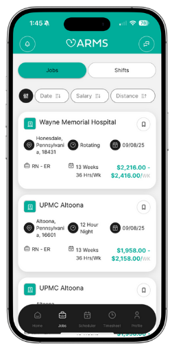 ARMS App 2025 Job Search Job search ARMStaffing Mobile App 2025