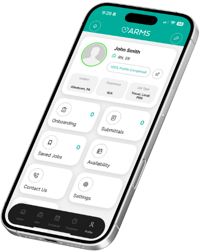 ARMStaffing Mobile App Screenshot