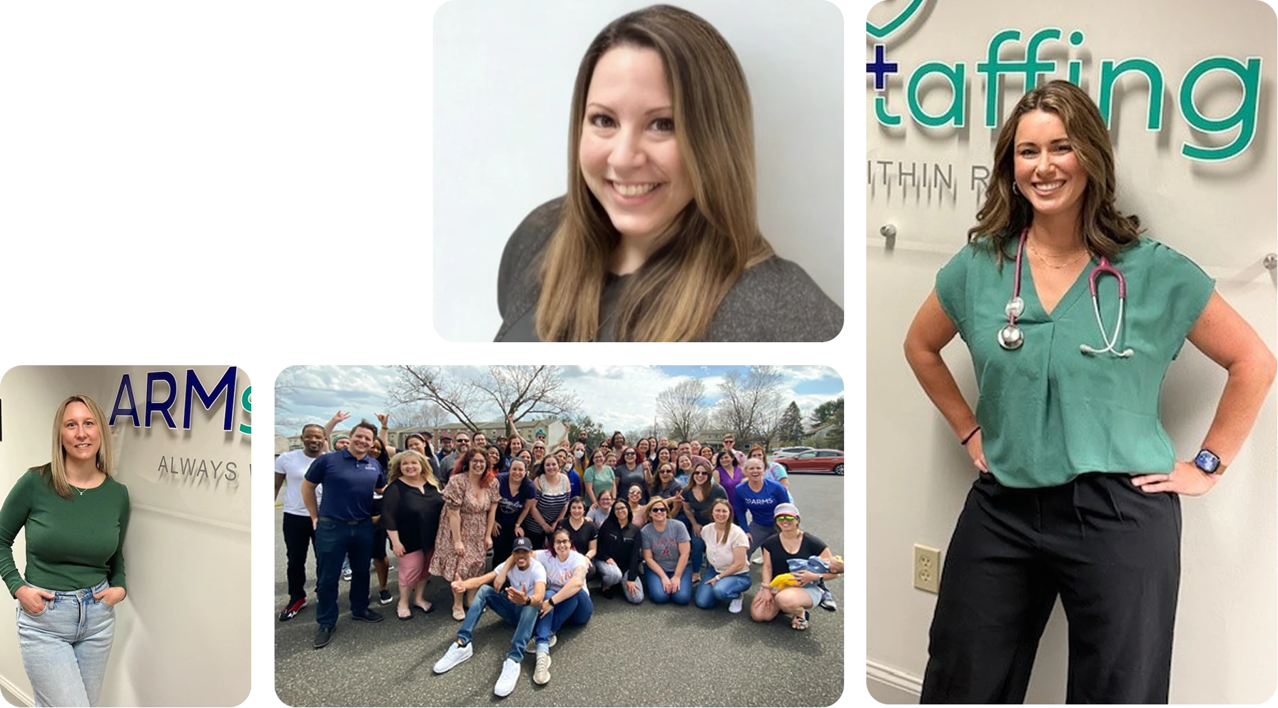 Faces behind Arm Staffing